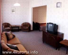 Номерной фонд санатория Целебный Нарзан, Кисловодск