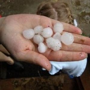 Сильный град обрушился на Пятигорск