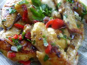 Куриные крылышки по-грузински.