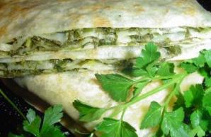 Лаваш с травами